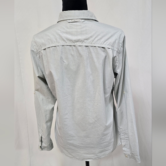Exofficio travel shirt women M vented outdoors safari hiking adventure gorpcore - Picture 6 of 8